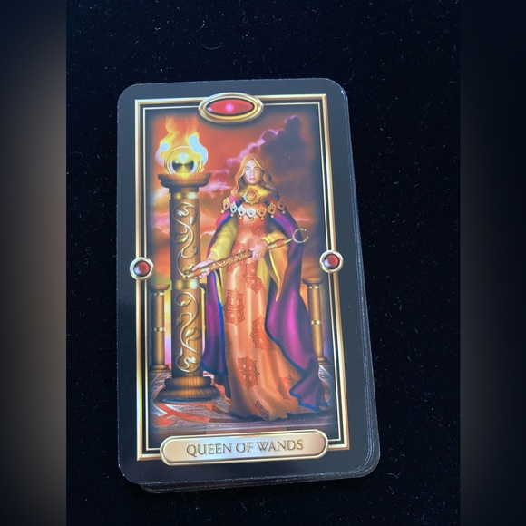 The Guilded Tarot by Barbara Moore Artwork-Ciro Marchetti #78 cards & guidebook - Picture 8 of 14